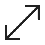 Arrow Maximize SVG Icon